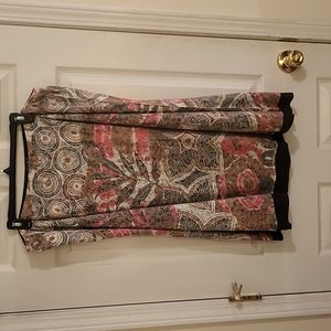 Below the knee skirt